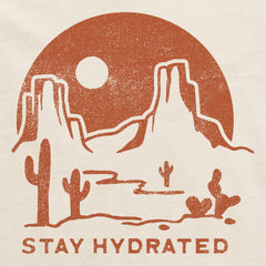Men's Stay Hydrated in the Desert Short Sleeve Crusher Tee
