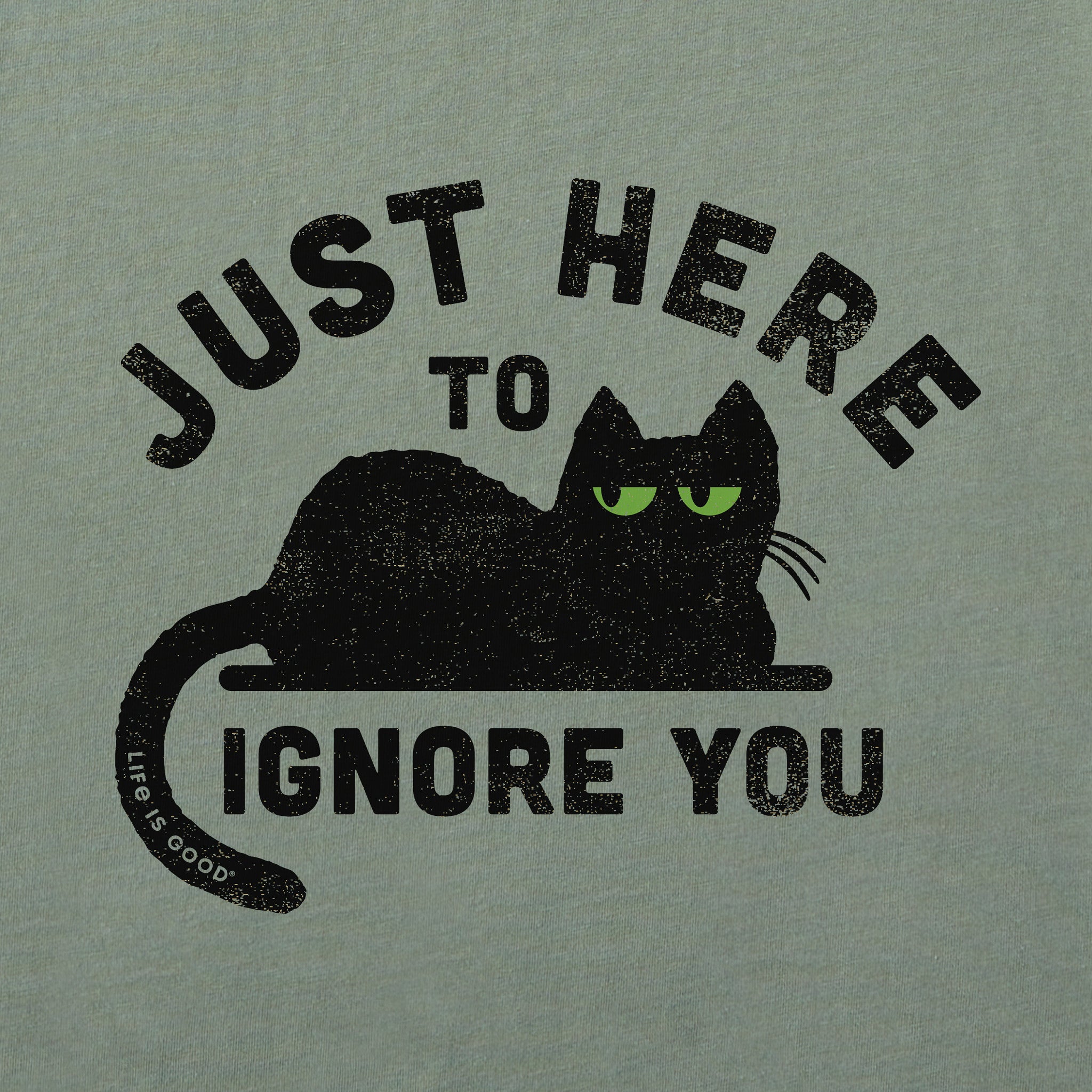 Women's Here to Ignore You Long Sleeve Crusher Boxy Tee