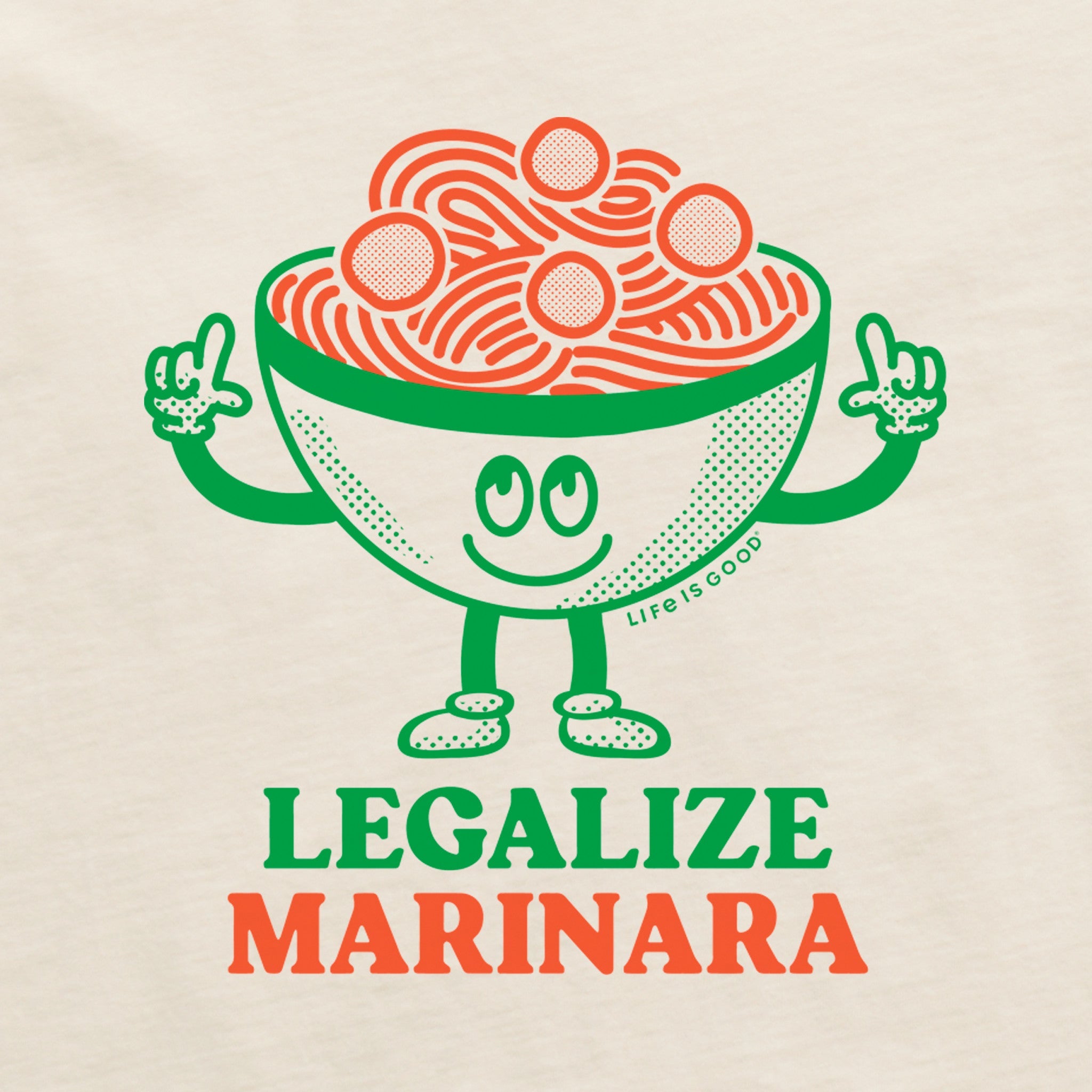 Women's Legalize Marinara Long Sleeve Crusher Boxy Tee