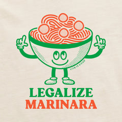 Women's Legalize Marinara Long Sleeve Crusher Boxy Tee