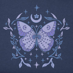 Women's Divine Butterfly Long Sleeve Crusher Boxy Tee