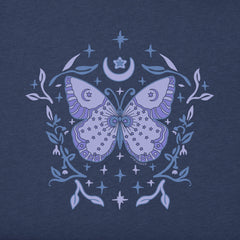 Women's Divine Butterfly Long Sleeve Crusher Boxy Tee
