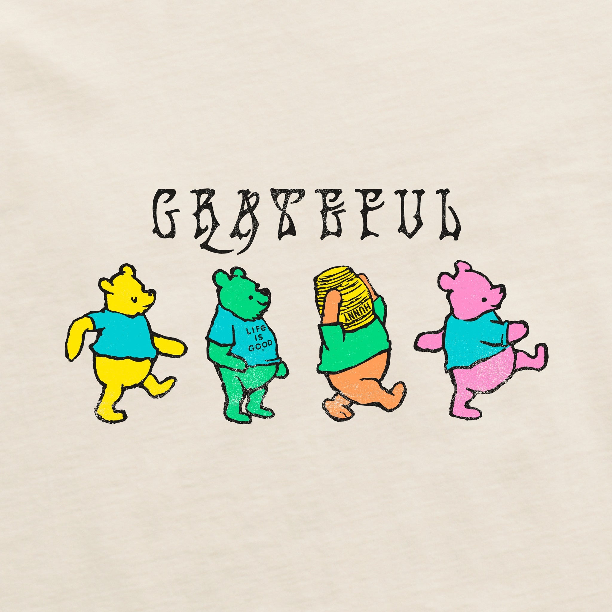 Women's Grateful Winnies Long Sleeve Crusher Boxy Tee