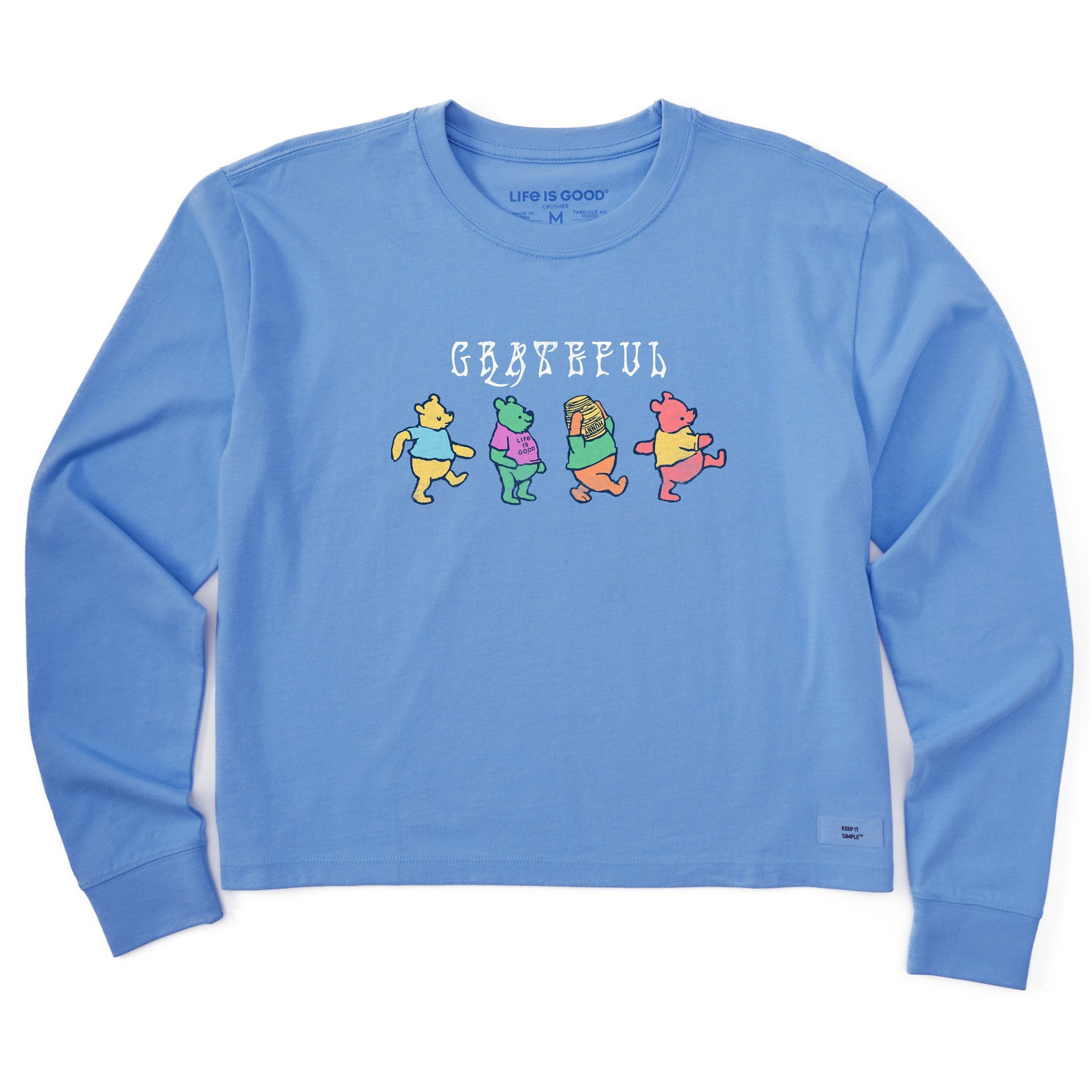 Women's Grateful Winnies Long Sleeve Crusher Boxy Tee