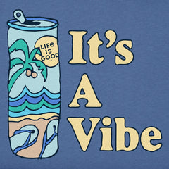 Men's It's a Vibe Beach Can Short Sleeve Tee