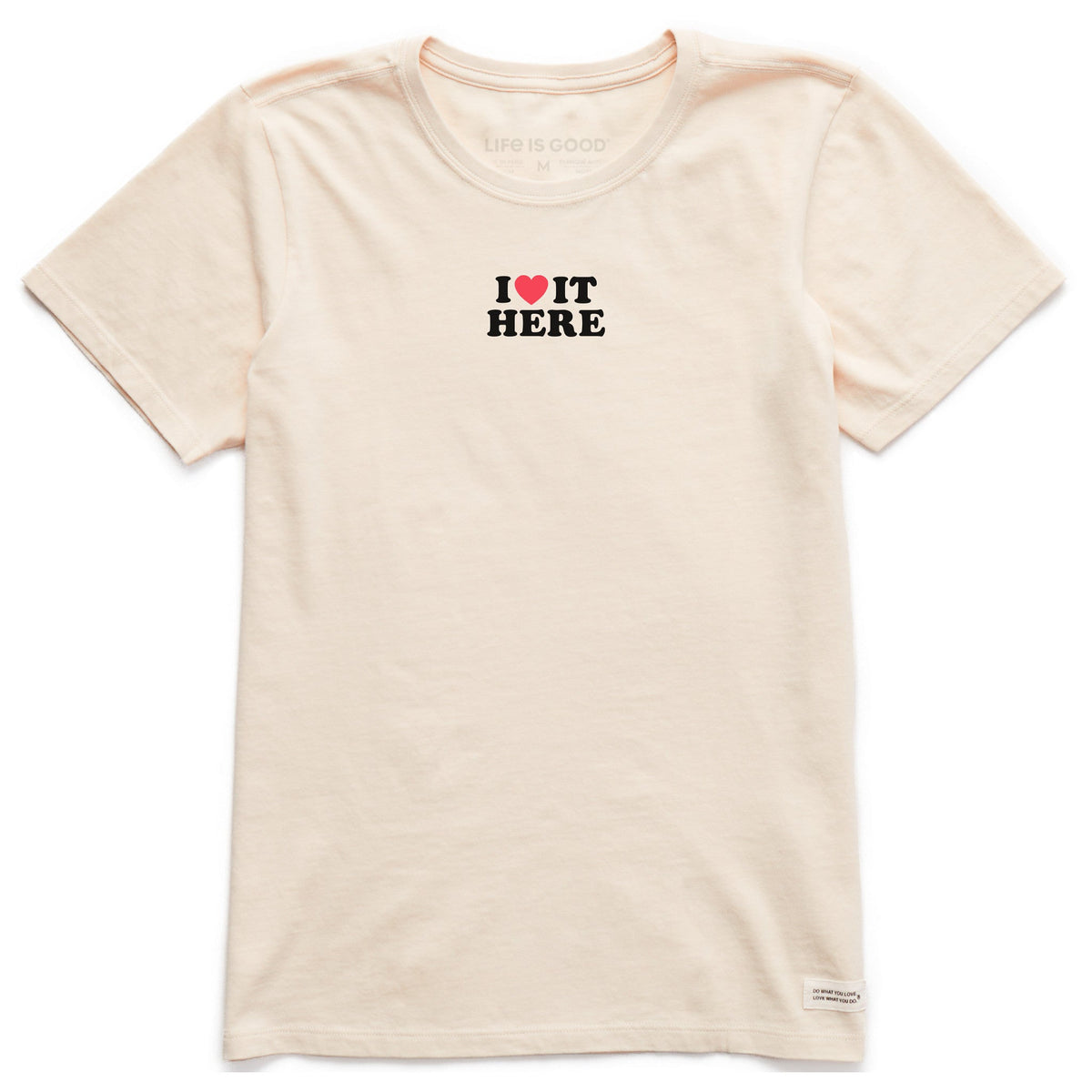 Women's I Love it Here Short Sleeve Crusher Tee