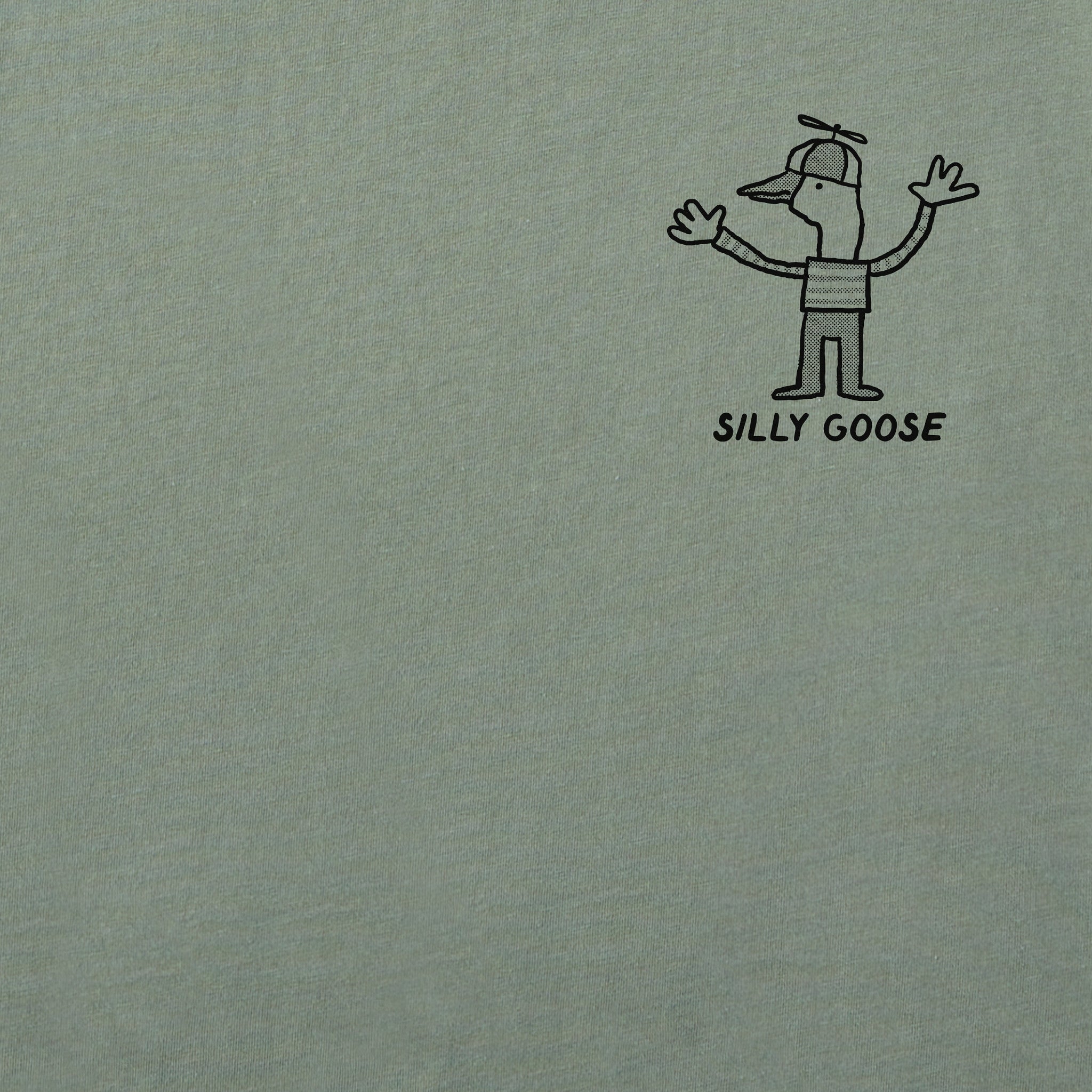 Men's Silly Goose in Hat Short Sleeve Tee