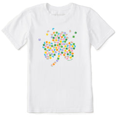Kids Charmed Clover Short Sleeve Crusher Tee