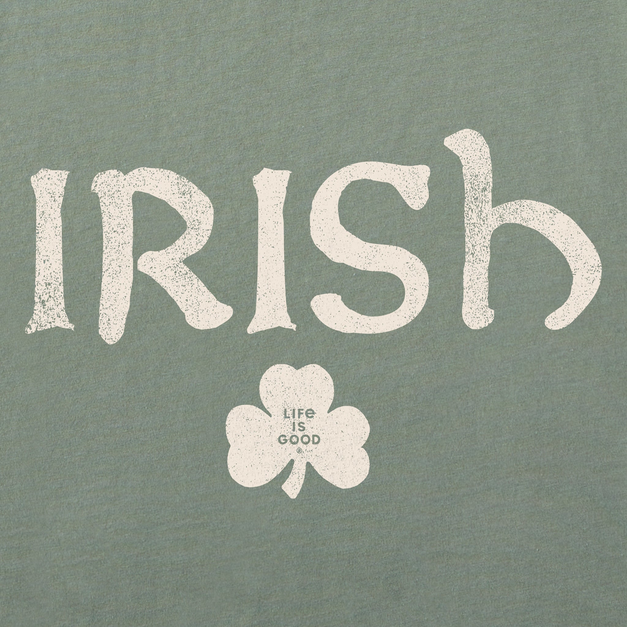 Women's Irish Clover 2 Long Sleeve Crusher Vee