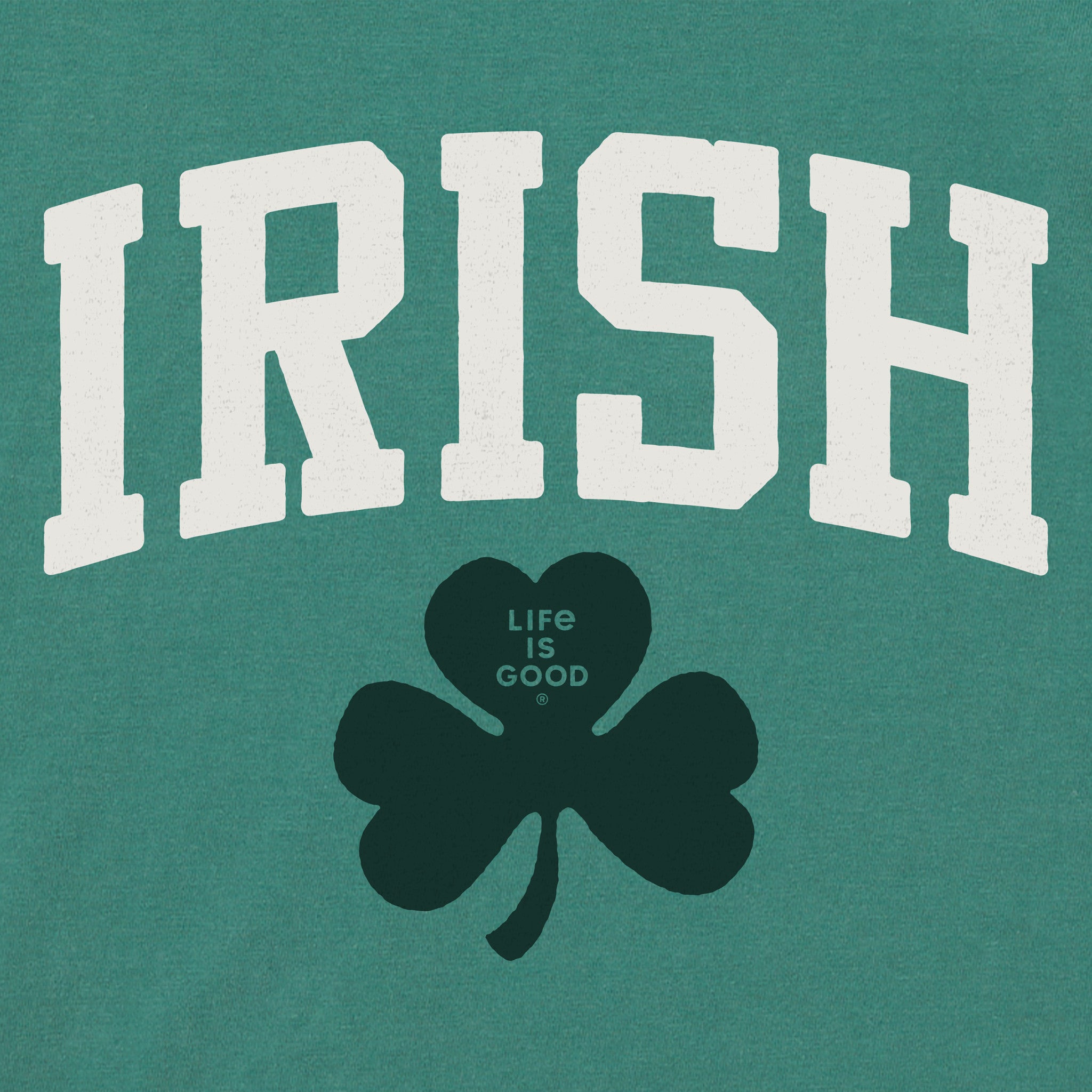 Women's Irish Clover Short Sleeve Crusher Boxy Tee