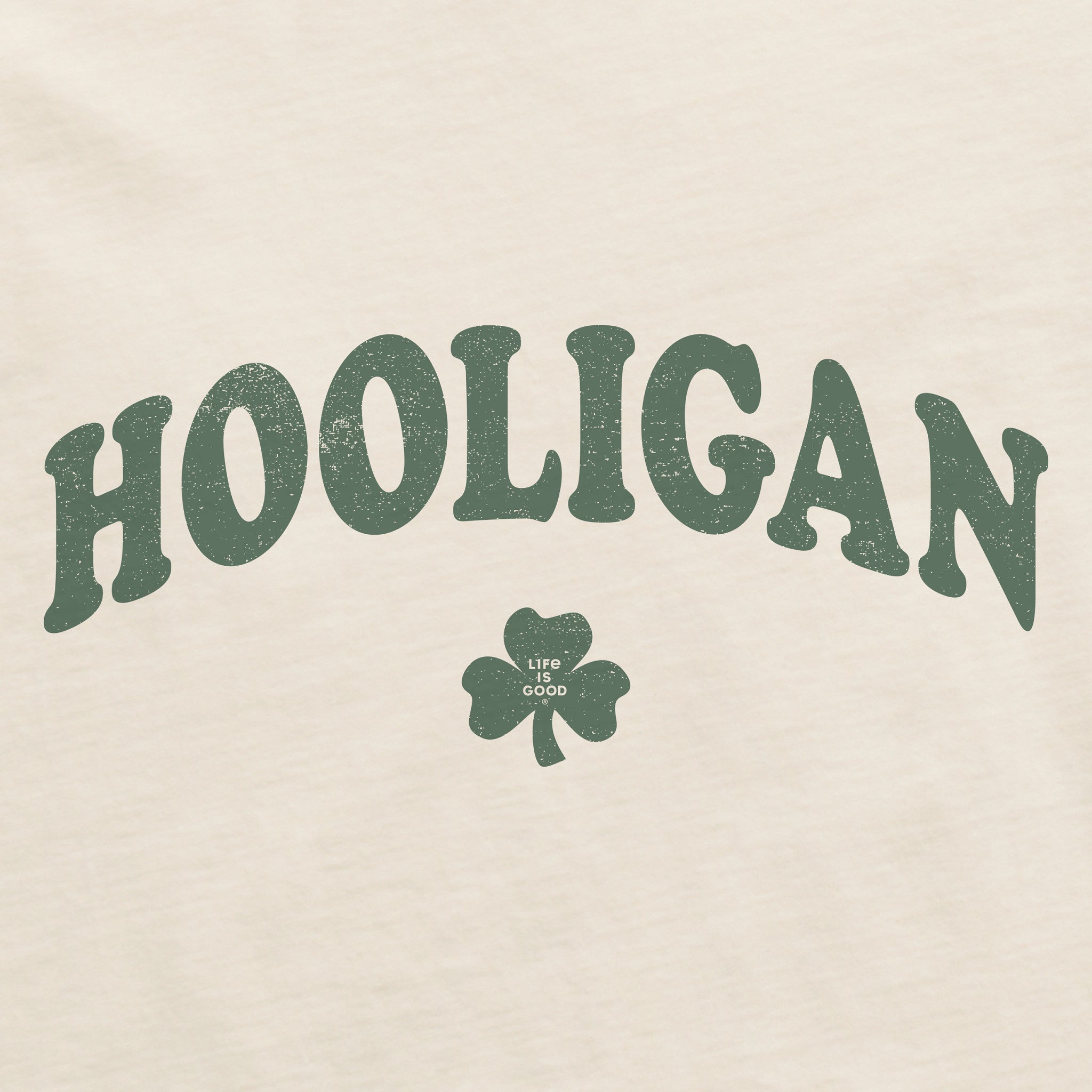Women's Hooligan Clover Short Sleeve Crusher Boxy Tee