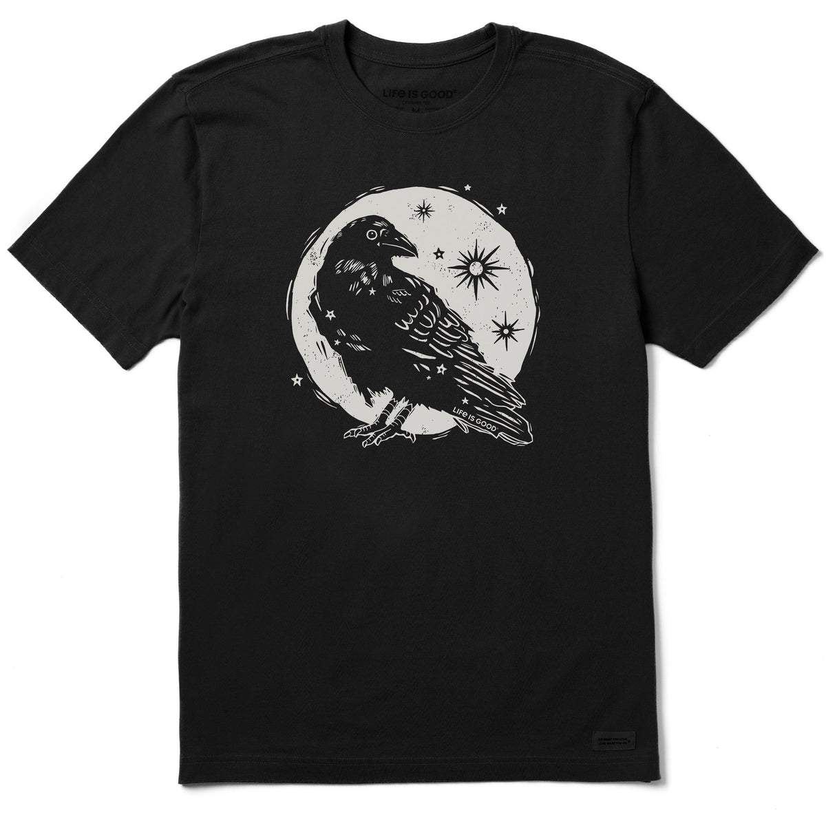 Men's Moonlit Crow Short Sleeve Tee