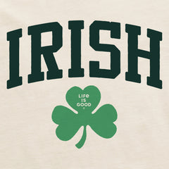 Women's Irish Clover Long Sleeve Crusher Boxy Tee