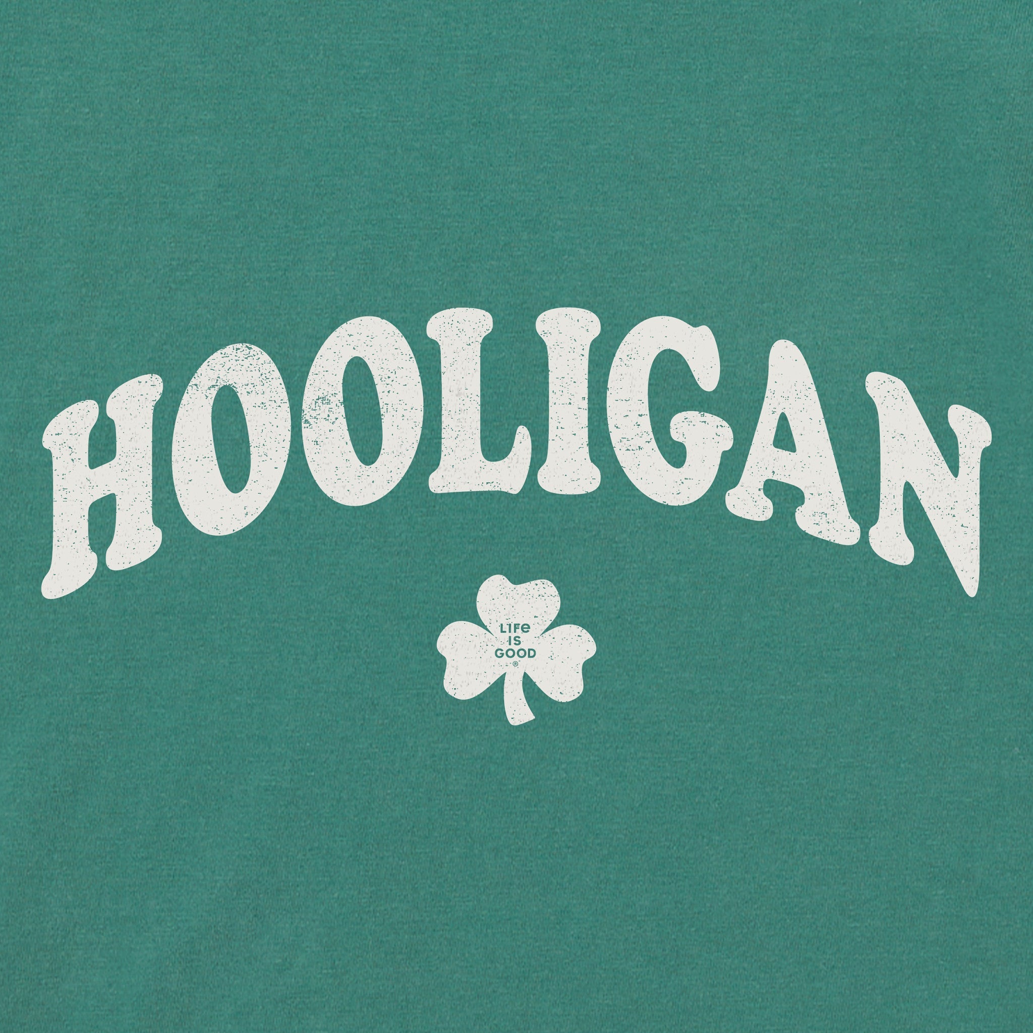 Women's Hooligan Clover Long Sleeve Crusher Boxy Tee