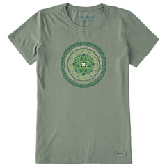 Women's Celtic Mandala Short Sleeve Crusher Tee