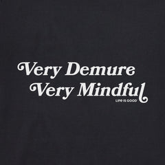 Men's Very Demure Very Mindful Short Sleeve Crusher Tee