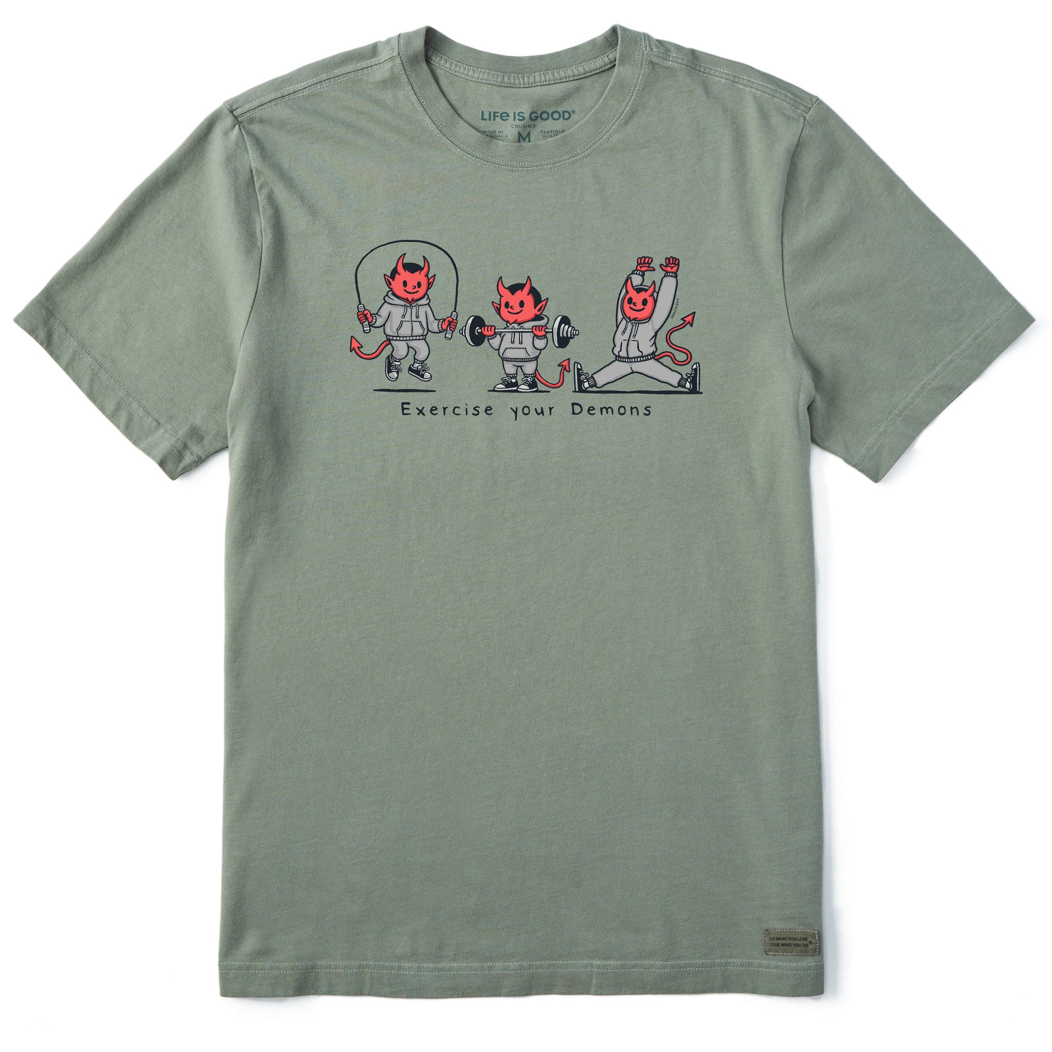 Men's Exercise Your Demons Short Sleeve Tee