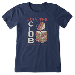 Women's Join The Club Sandwiches Short Sleeve Tee