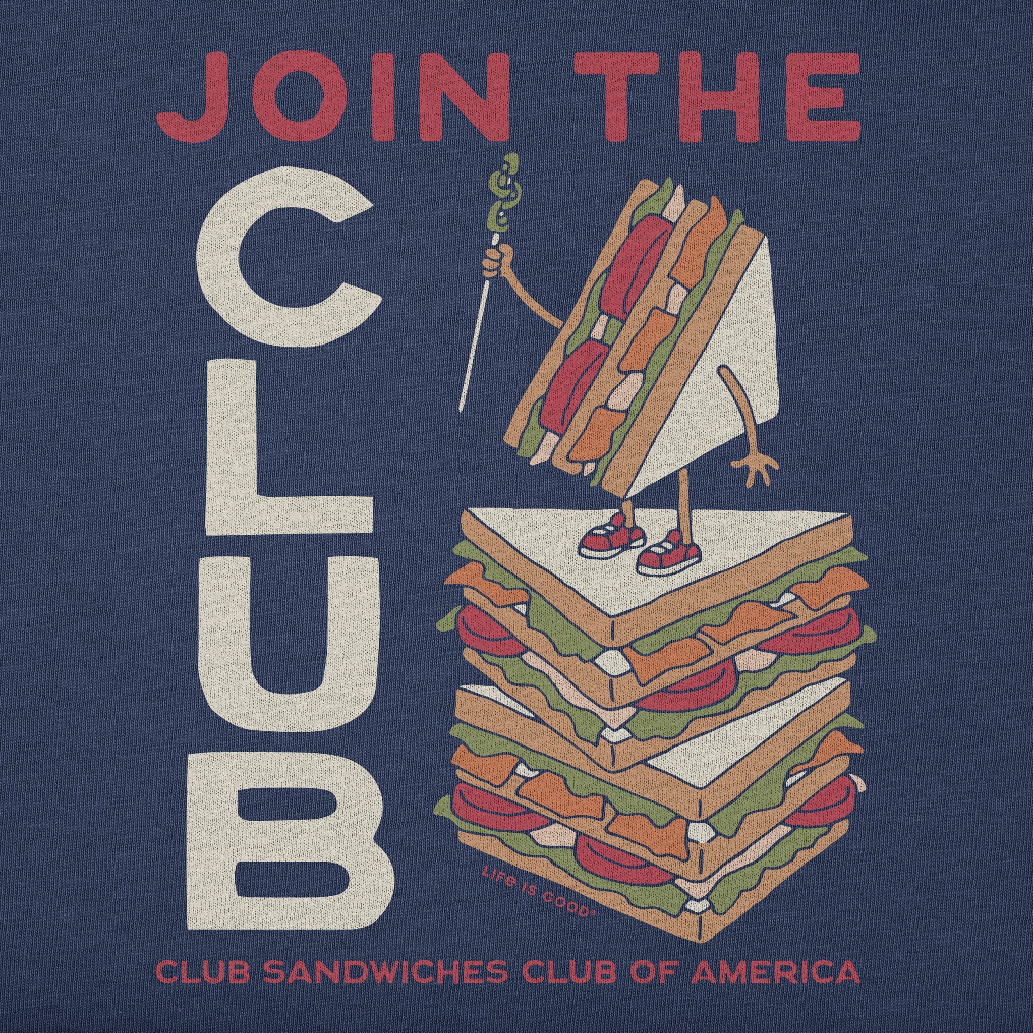 Women's Join The Club Sandwiches Short Sleeve Tee