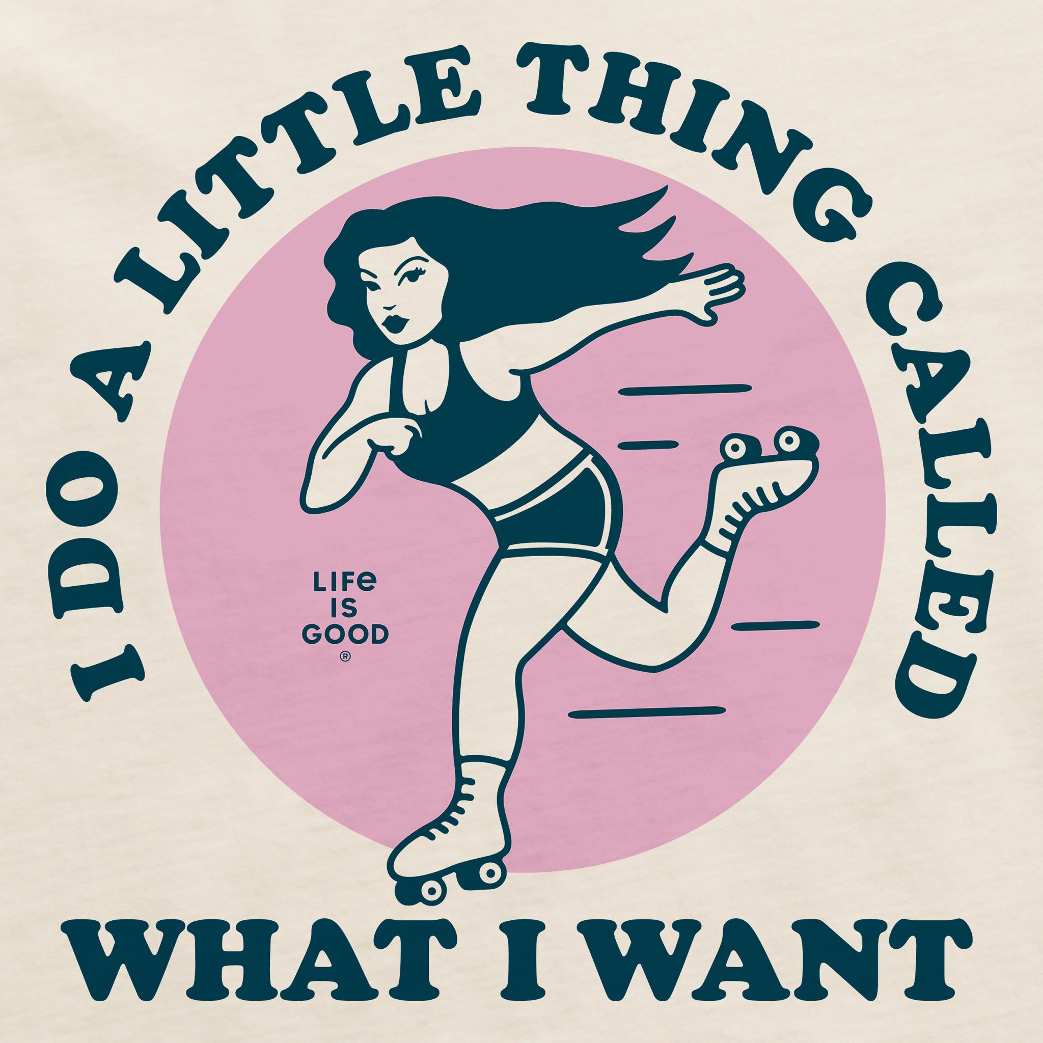 Women's I Do What I Want Skate Short Sleeve Crusher Tee