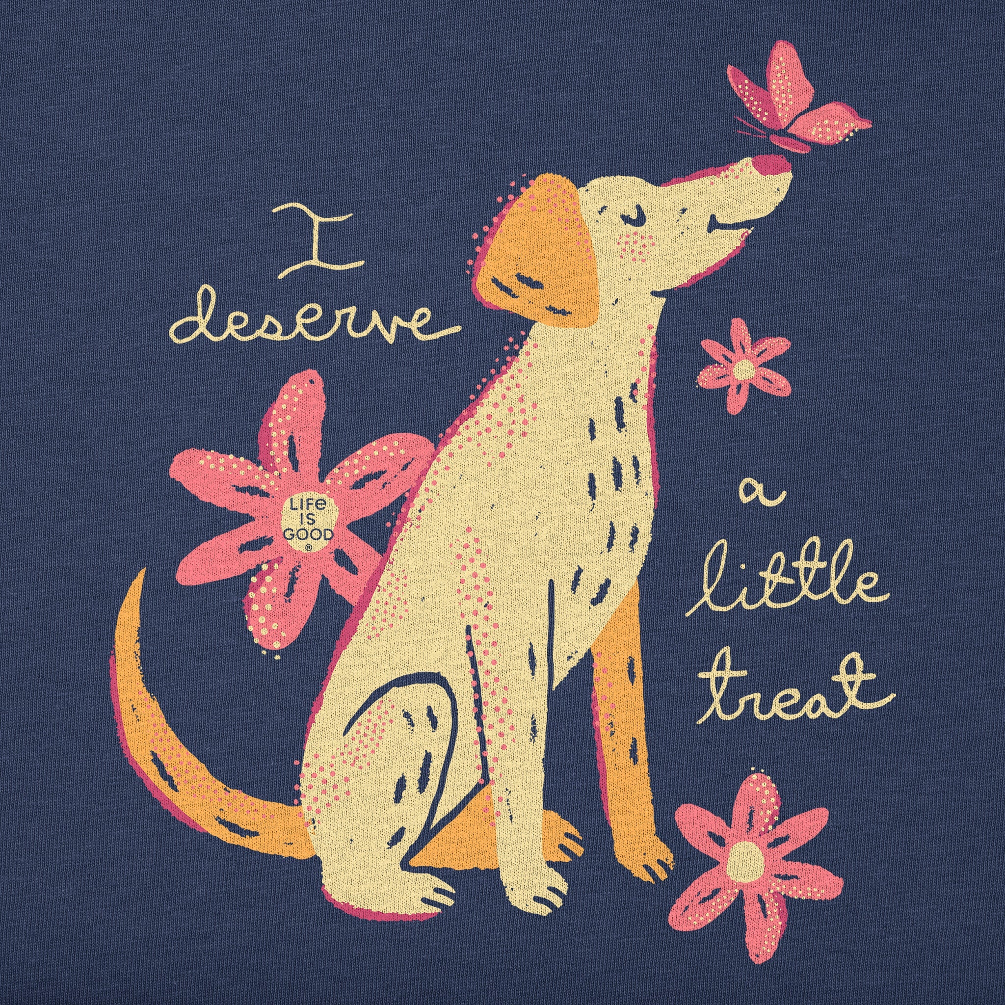 Women's I Deserve a Little Dog Treat Short Sleeve Tee