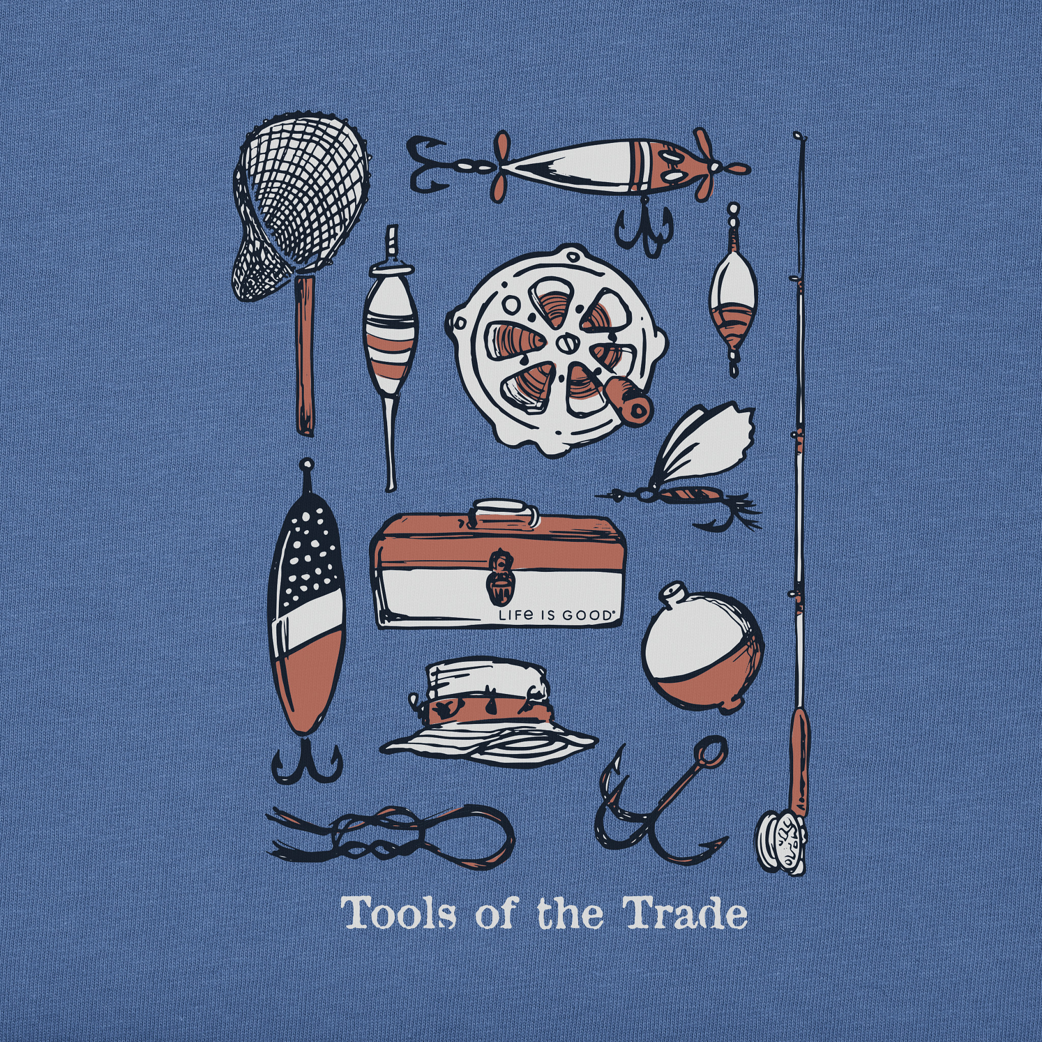 Men's Tools of the Trade Fishing Short Sleeve Tee