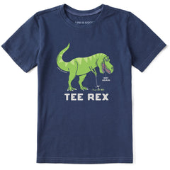 Kids Tee Rex Golf Short Sleeve Crusher Tee