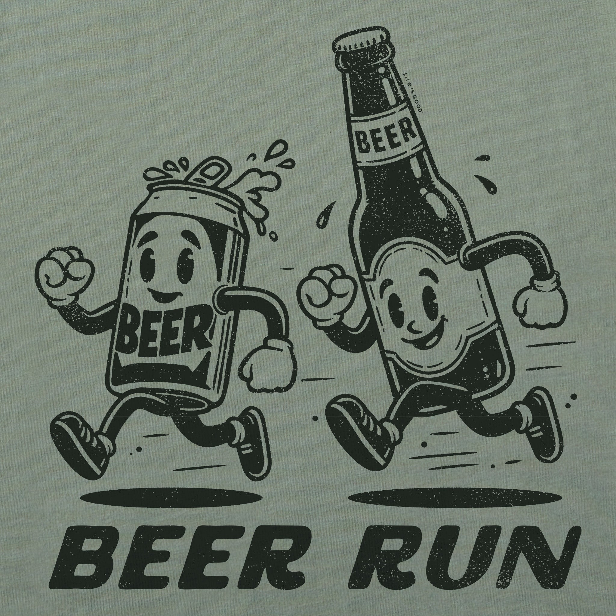Men's Beer Run Short Sleeve Tee