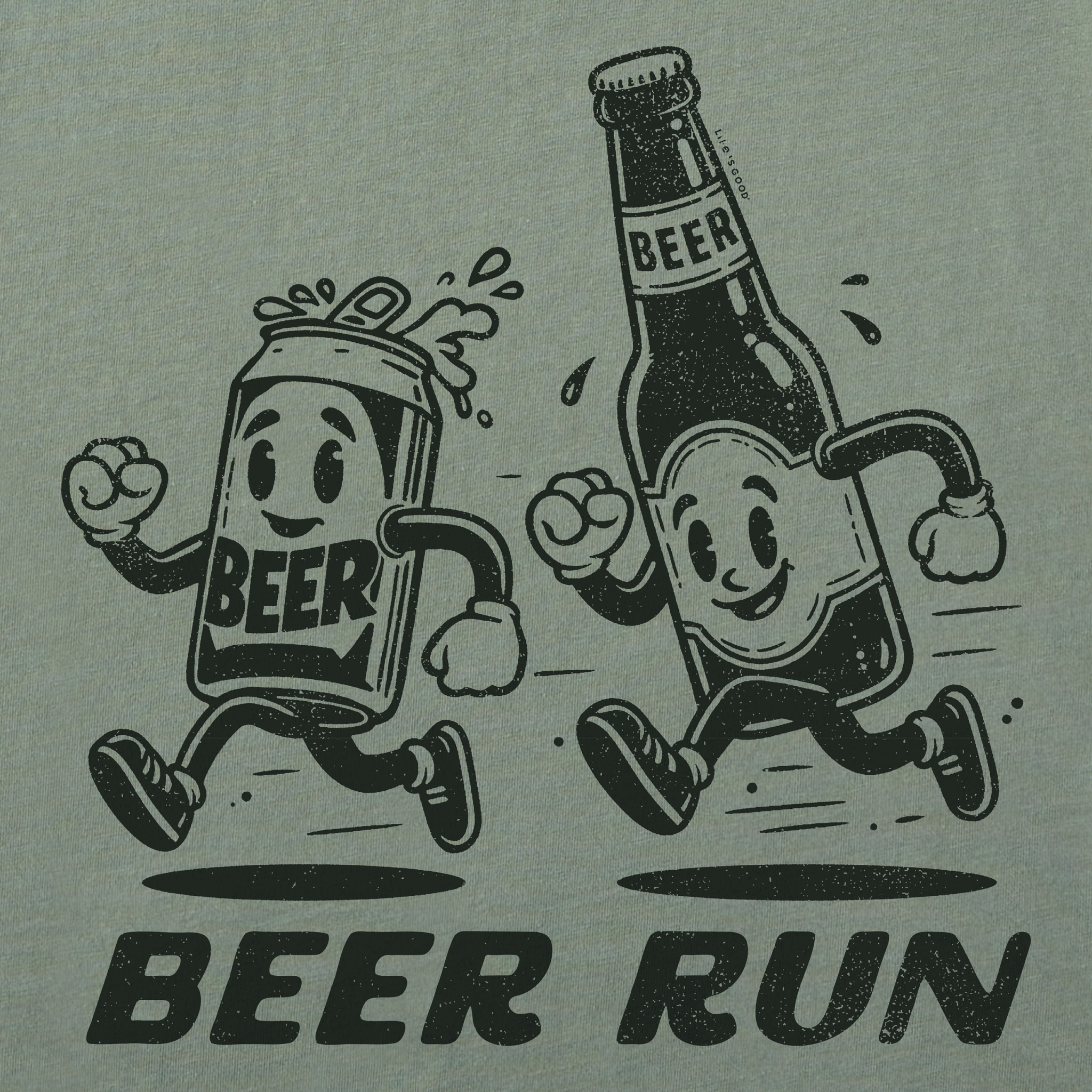 Men's Beer Run Short Sleeve Tee