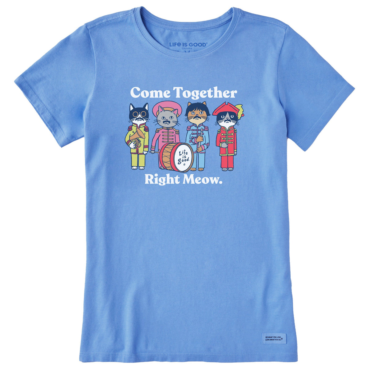 Women's Come Together Right Meow Short Sleeve Tee