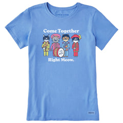 Women's Come Together Right Meow Short Sleeve Tee
