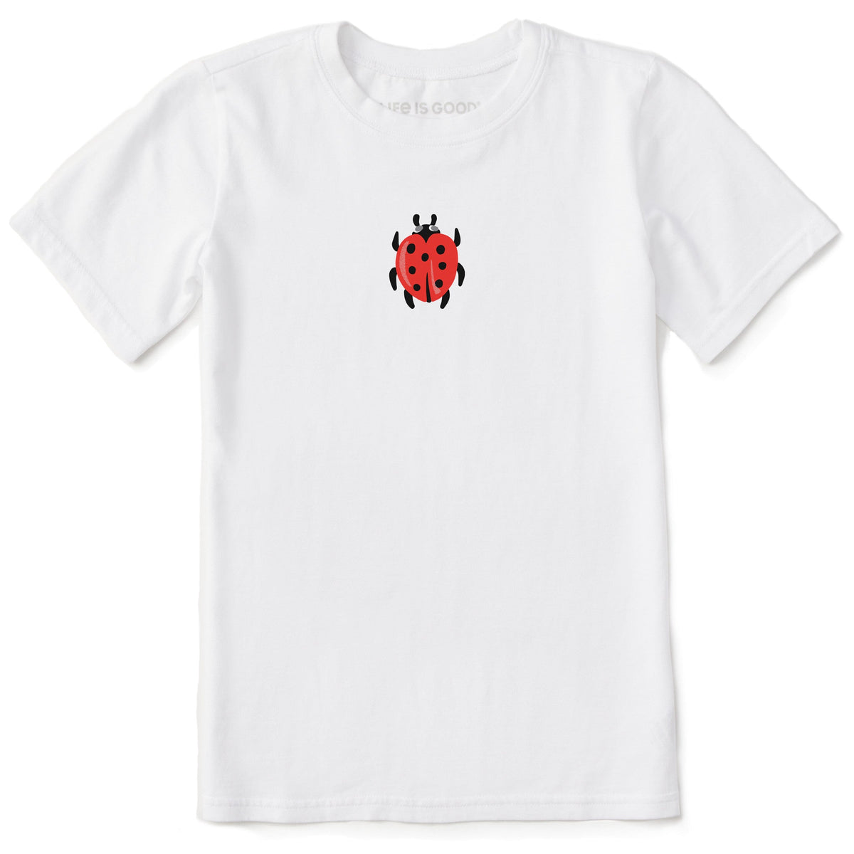 Kids Ladybug Mini Short Sleeve Crusher Tee