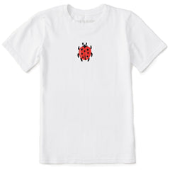Kids Ladybug Mini Short Sleeve Crusher Tee