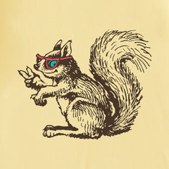 Kids Squirrel Mini Short Sleeve Crusher Tee