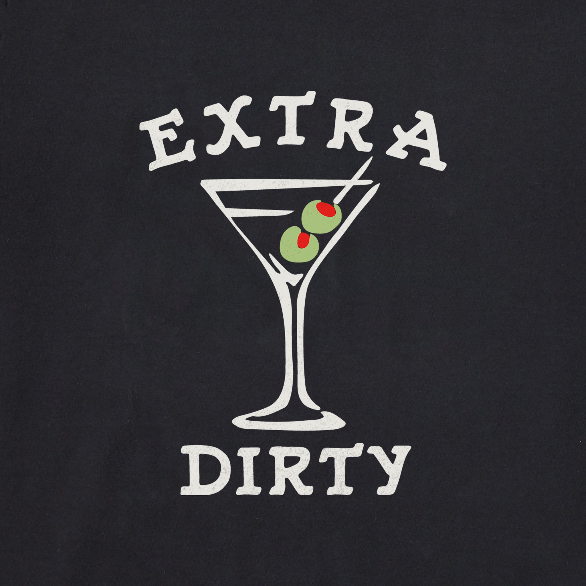 Women's Extra Dirty Martini Mini Short Sleeve Crusher Vee
