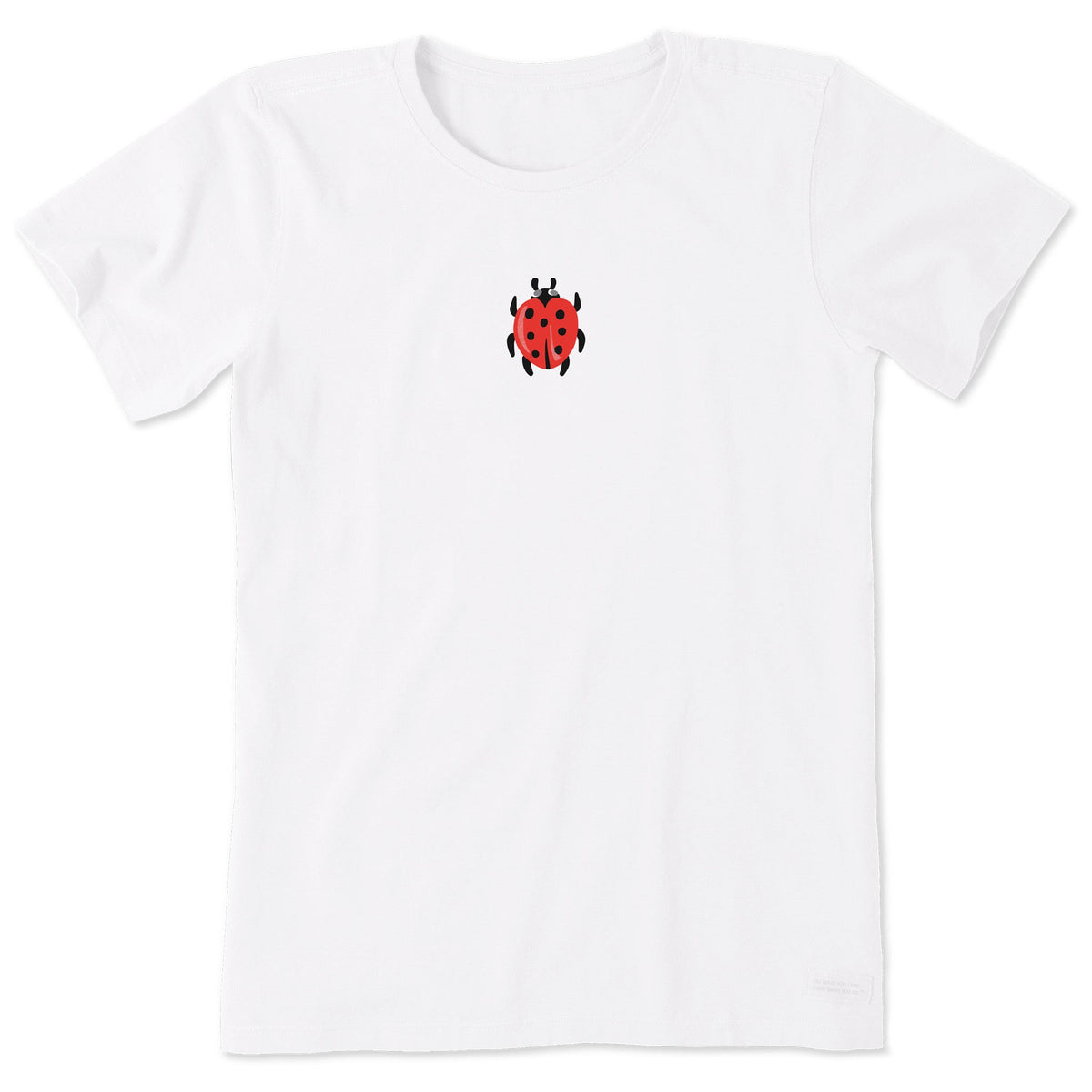 Women's Ladybug Mini Short Sleeve Crusher Tee