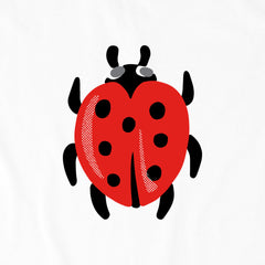 Women's Ladybug Mini Short Sleeve Crusher Tee