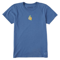 Women's Half a Lemon Mini Short Sleeve Crusher Tee