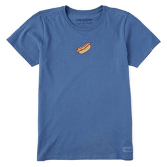 Women's Hot Dog Mini Short Sleeve Crusher Tee
