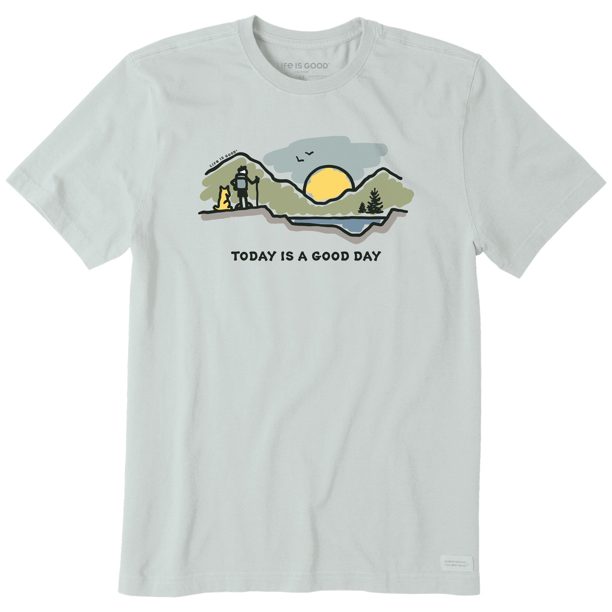 Men's Today is a Good Day Mountain Hike Short Sleeve Tee