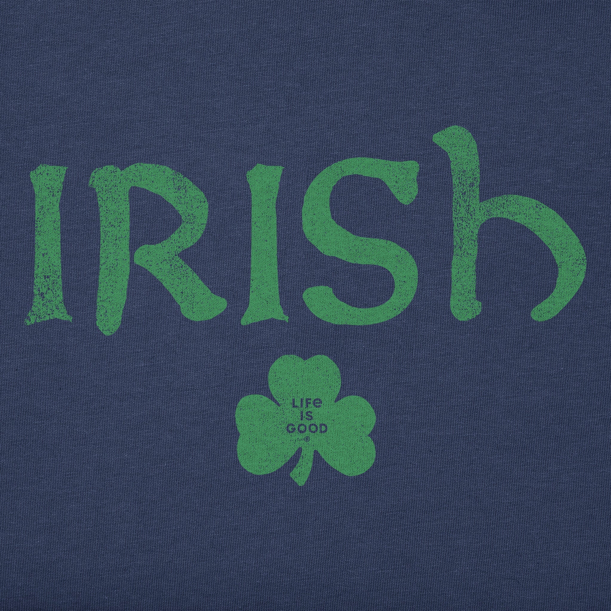 Women's Irish Clover 2 Long Sleeve Crusher Boxy Tee