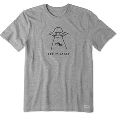 Men's Later Gator Saucer Short Sleeve Crusher Tee