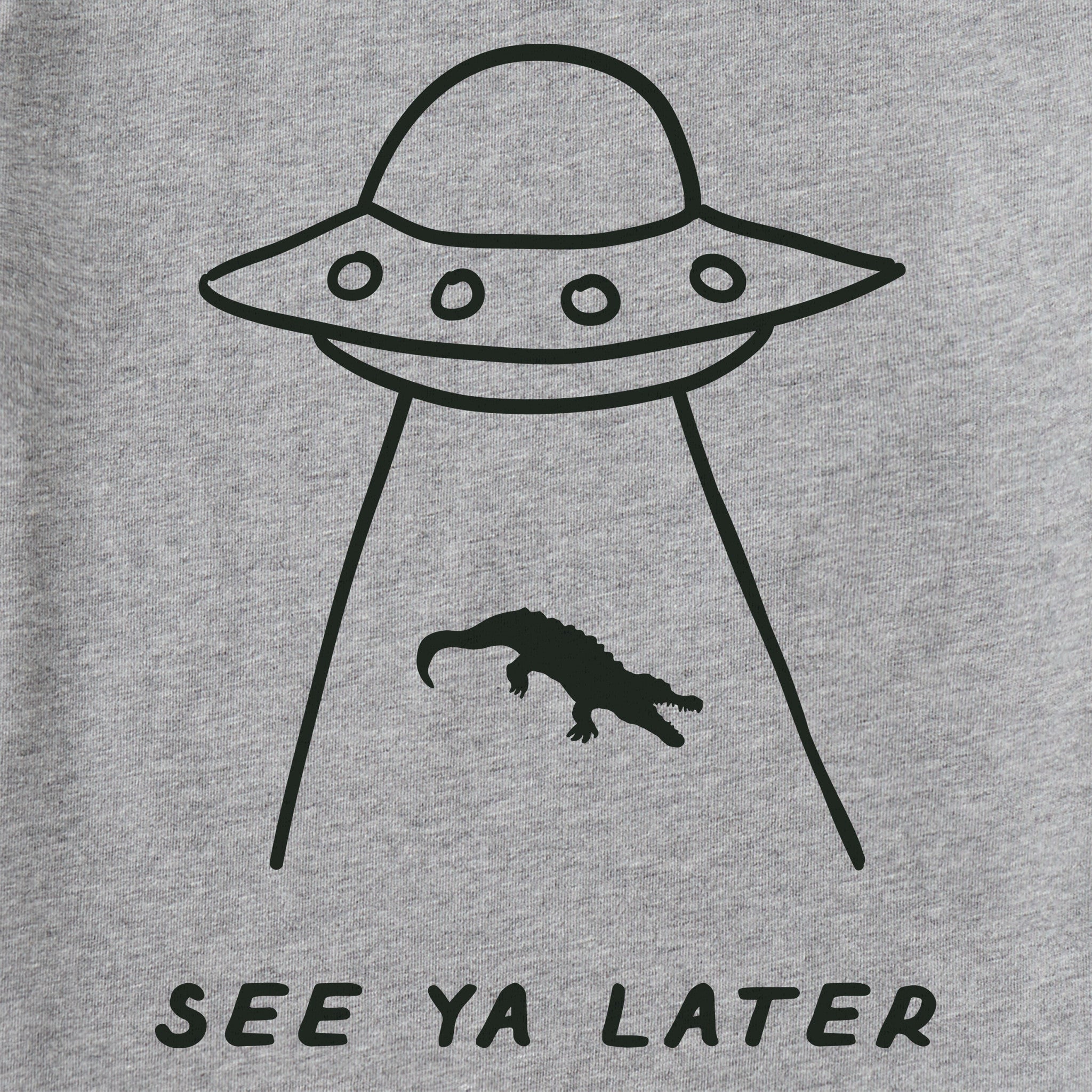 Men's Later Gator Saucer Short Sleeve Crusher Tee