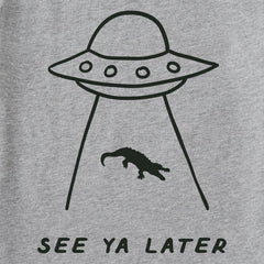 Men's Later Gator Saucer Long Sleeve Crusher Tee