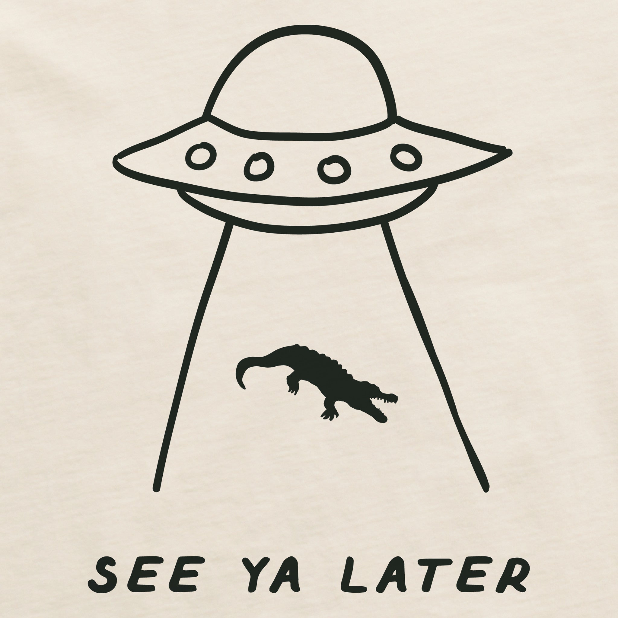 Women's Later Gator Saucer Short Sleeve Crusher Boxy Tee