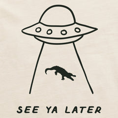 Women's Later Gator Saucer Short Sleeve Crusher Boxy Tee