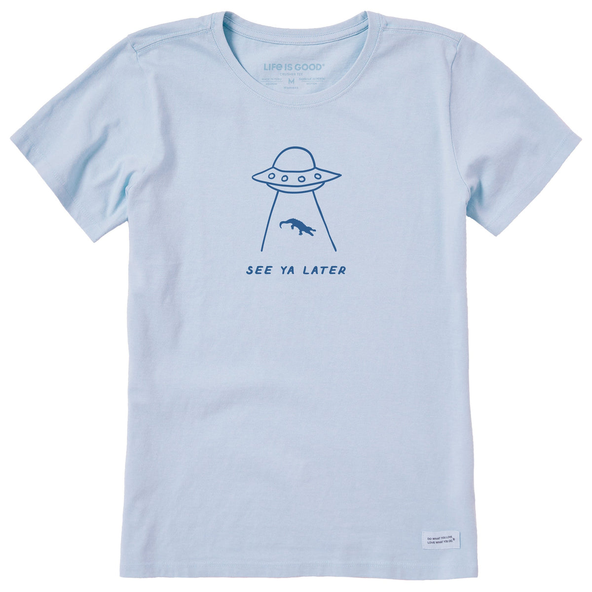 Women's Later Gator Saucer Short Sleeve Crusher Tee