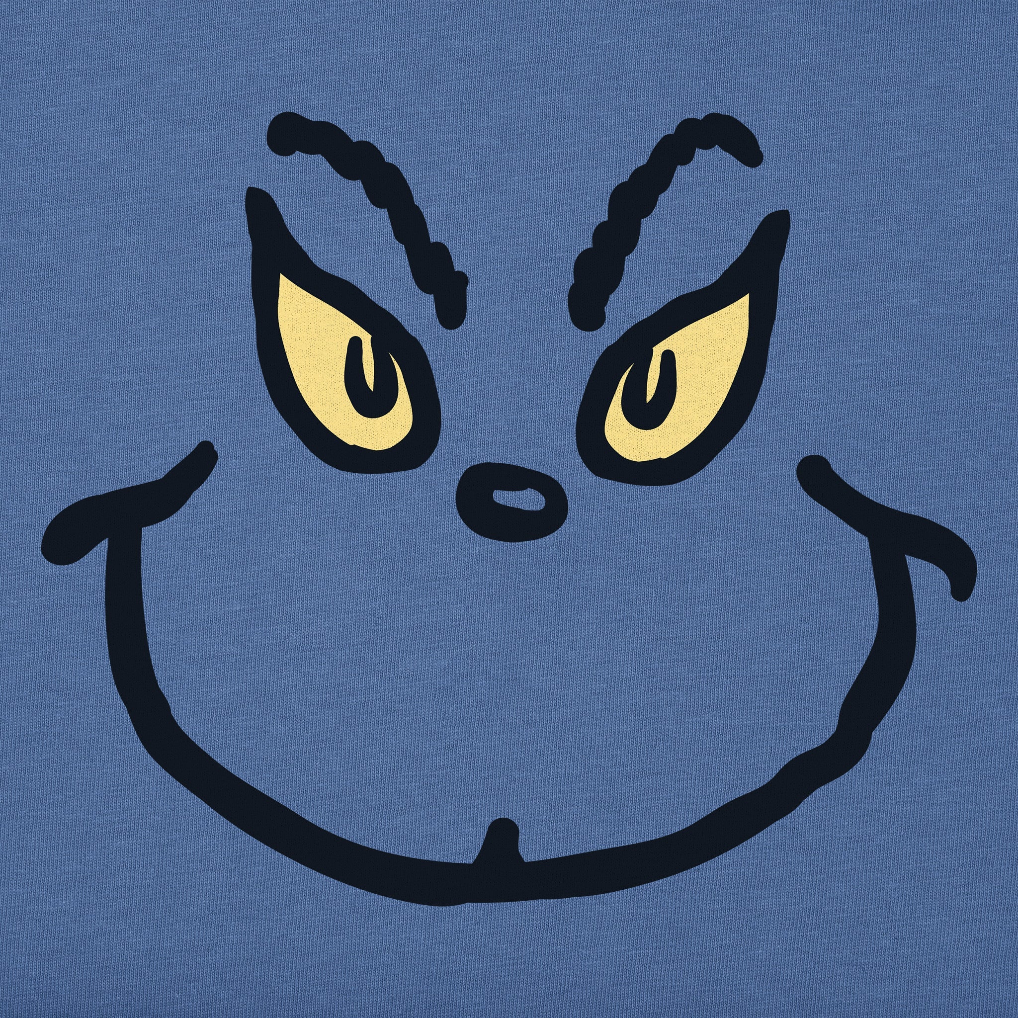 Women's Grinch Grin Long Sleeve Crusher Tee
