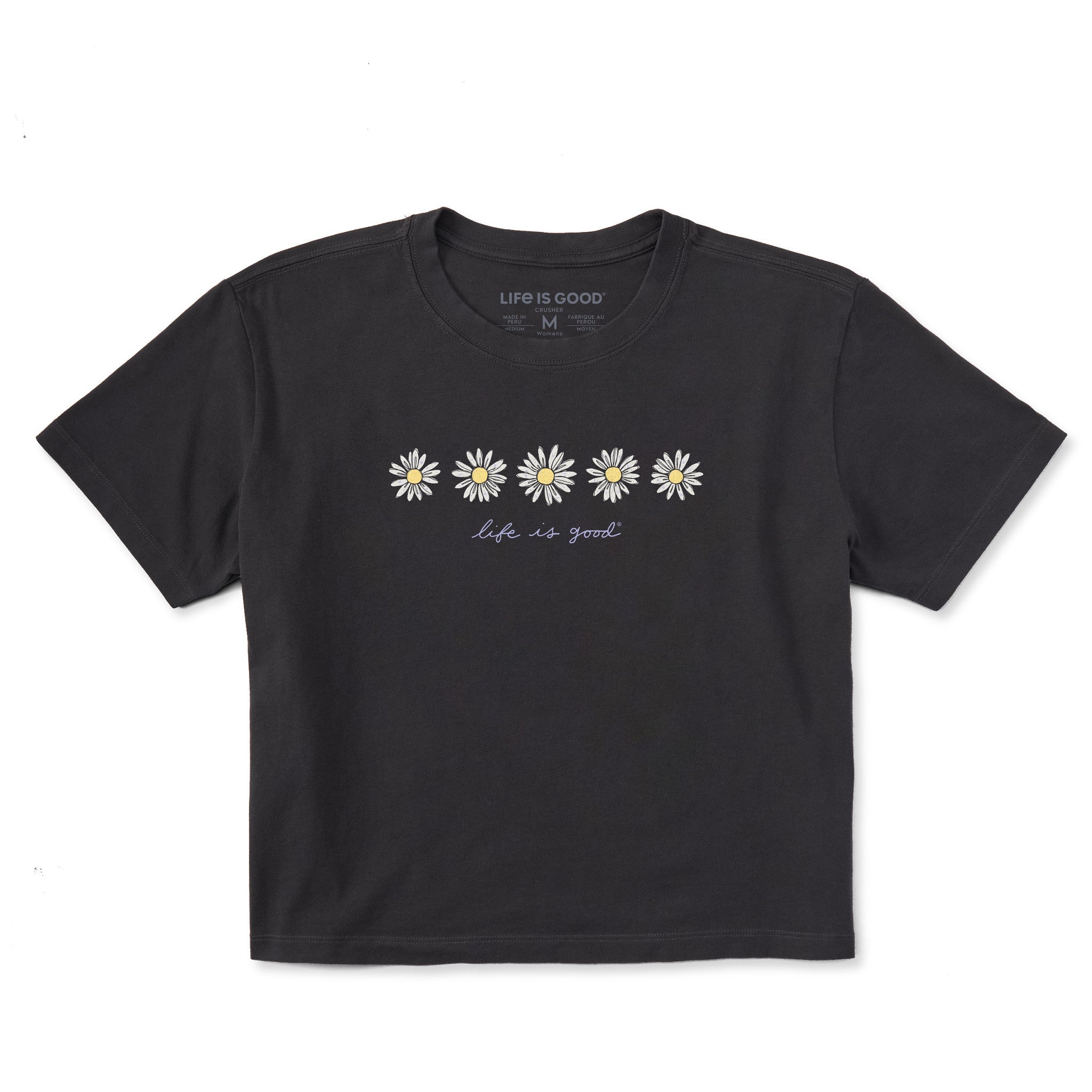 Women's Daisy Spectrum Short Sleeve Crusher Boxy Tee