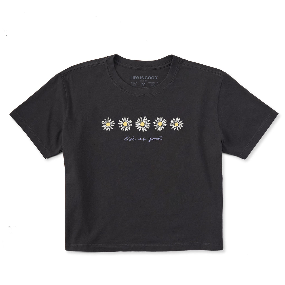Women's Daisy Spectrum Short Sleeve Crusher Boxy Tee